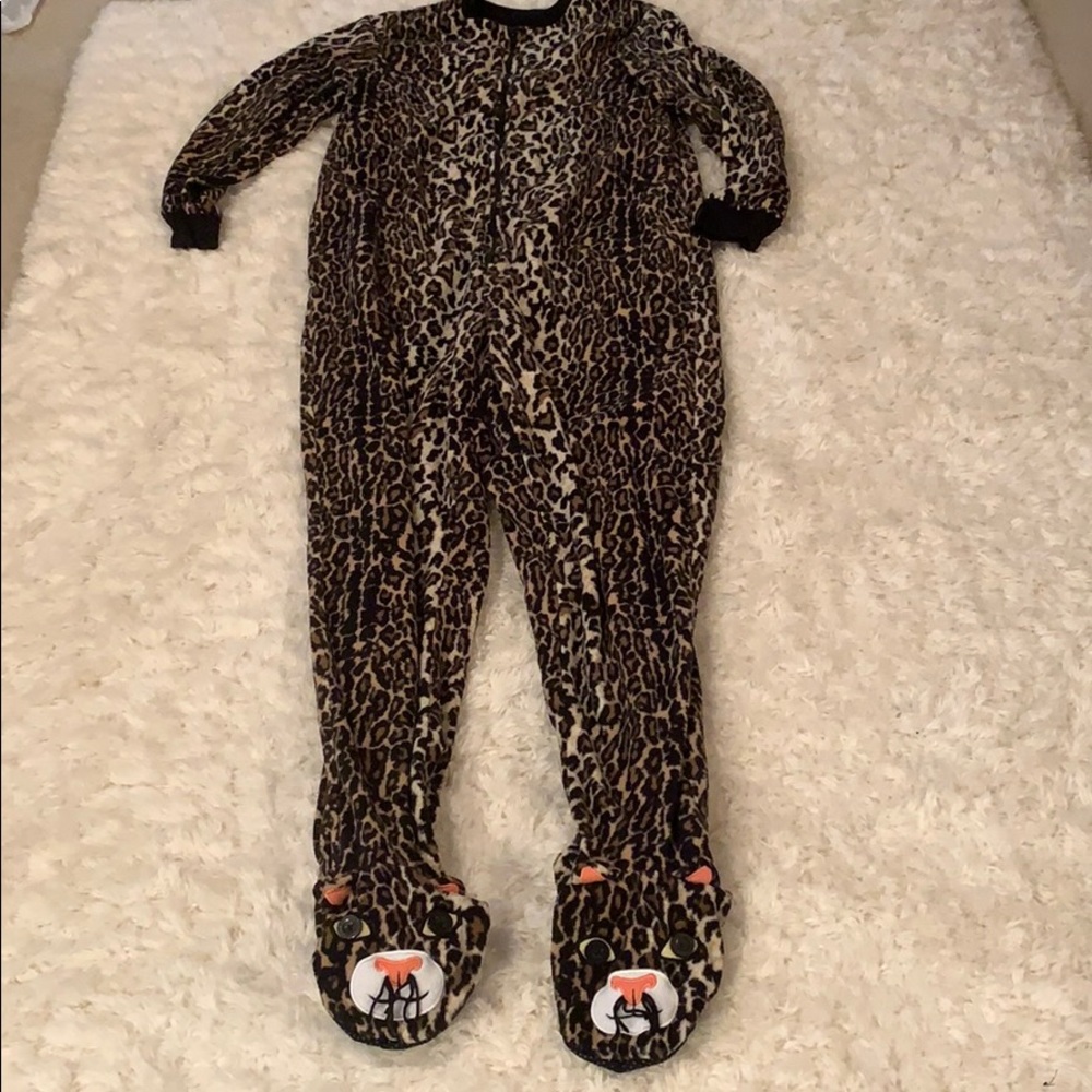 Cheetah cat onesie